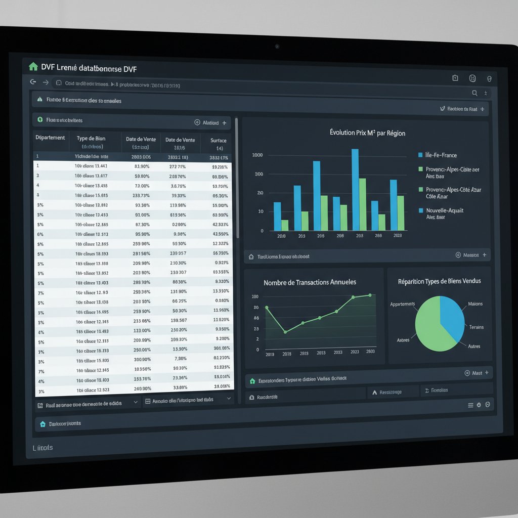 Comprendre les données DVF pour évaluer un bien immobilier